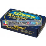 Giana Sardinky ve slaném nálevu a rostlinném oleji 125 g – Zboží Dáma