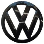VW PASSAT B6 zadní znak, logo (11cm) - černá lesklá – Hledejceny.cz