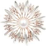 Gaira brož Květ 312177 modrá – Hledejceny.cz