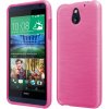 Pouzdro a kryt na mobilní telefon Pouzdro JELLY Case Metalic HTC Desire 610 Růžové
