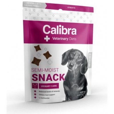 CALIBRA VD Dog Snack Urinary Care veterinární pamlsek pro psy s problémy s močovými cestami 120 g – Zbozi.Blesk.cz