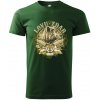 Army a lovecké tričko a košile Triko Bad Badger myslivecké Lovu zdar Divočák zelené