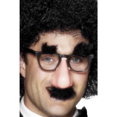 Dreck Brýle knír+obočí 48-B – Zboží Dáma