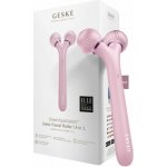 Geske Sonický vibrační masážní přístroj na obličej 4v1 (Sonic Facial Roller) Pink – Hledejceny.cz