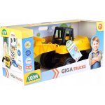 Lena Bagr žlutočerný Giga Trucks plast 70 cm – Sleviste.cz