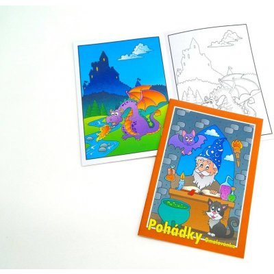 Omalovánky A5 Pohádky 934122 – Zboží Mobilmania