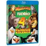 Madagaskar 1-3 + Tučňáci z Madagaskaru kolekce (4 BD – Zboží Dáma