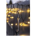Emos D2CW01 LED řetěz černý rampouchy teplá bílá 3m – Hledejceny.cz