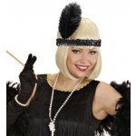 Widmann Čelenka charlestonová černá retro – Zboží Dáma