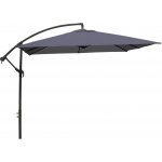 Haushalt International Hliníkový boční slunečník – antracit, UV 50+ 483647, 250 × 250 cm – Hledejceny.cz