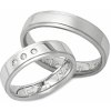 Prsteny Aumanti Snubní prsteny 122 Stříbro bílá