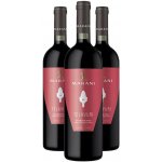 Marani TELAVURI červené polosladké víno 11,5% 3 x 0,75 l (holá láhev) – Hledejceny.cz