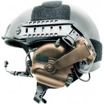 Earmor taktický headset M32X MOD4, M16C montáž pro FAST ARC Coyote Brown – Zboží Dáma