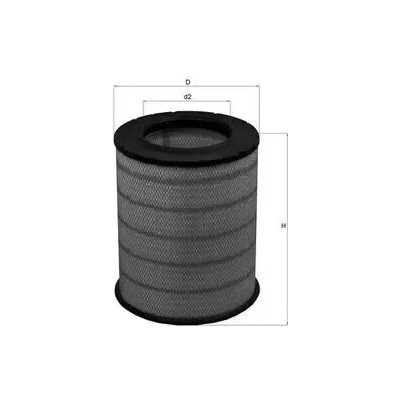 KNECHT Vzduchový filtr KNC LX 1281 – Hledejceny.cz