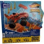MEGA BLOKS Mega Construx Hot Wheels Monster Trucks srážka s Tiger Shark – Zboží Dáma