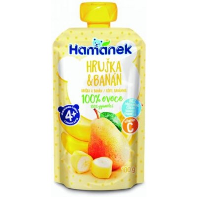 Hamánek Hruška & banán 100 g – Zbozi.Blesk.cz