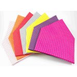 Bavlněné šátky s malými puntíky žlutá – Hledejceny.cz