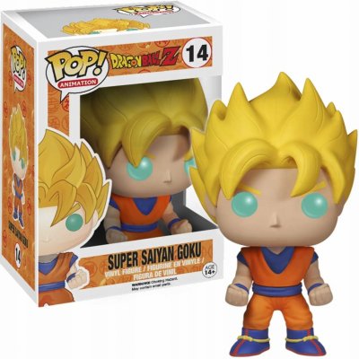 Funko Pop! Anime Dragon Ball Z Super Saiyan Goku 9 cm – Zbozi.Blesk.cz