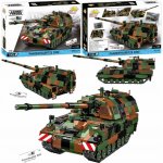 COBI 2628 Armed Forces Německá samohybná houfnice PzH 2000 1:35 – Zboží Dáma