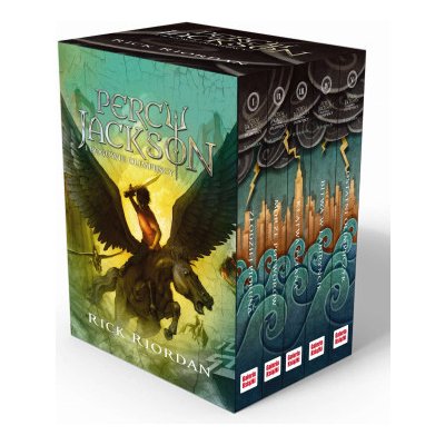 Pakiet Percy Jackson i bogowie olimpijscy. Tomy 1-5 – Hledejceny.cz