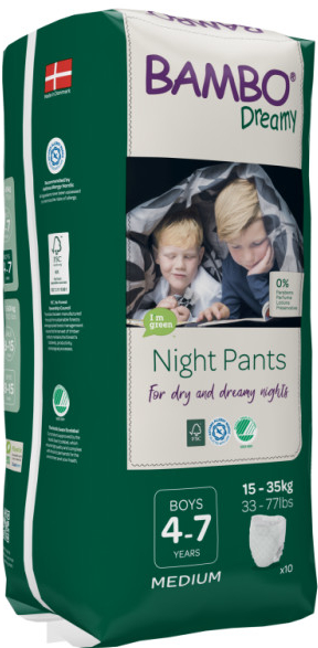 Untraco Bambo Dreamy Night Pants chlapci 4-7 let 15-kg 35 ks