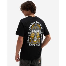 Vans pánské tričko s krátkým rukávem BREW BROS TUNES SS TEE Black