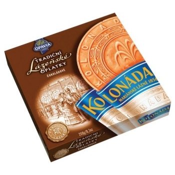 Opavia Kolonáda Tradiční lázeňské oplatky čokoládové 208 g
