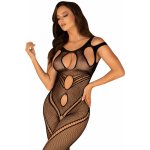 Obsessive Jedinečné body G322 bodystocking - černá – Zboží Mobilmania