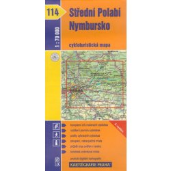 Cykloturistická mapa č. 114 Střední Polabí Nymbursko 1 ...
