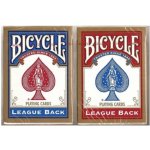 Bicycle Blank Back Deck bílé prázdné karty na kouzlení Modré – Zboží Mobilmania