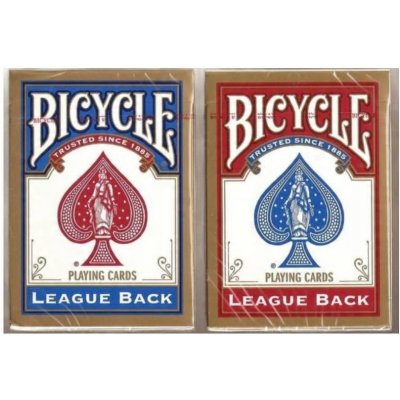 Bicycle Blank Back Deck bílé prázdné karty na kouzlení Modré – Zboží Mobilmania