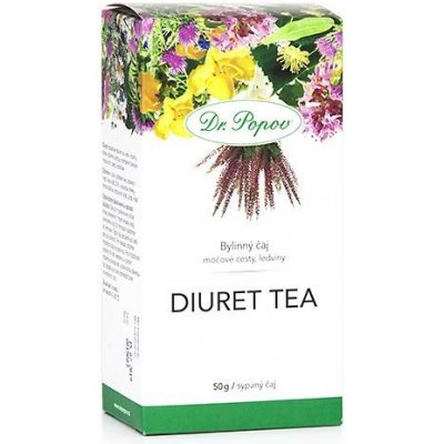 Dr.Popov Diuret tea sypaný čaj 50 g