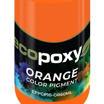 EcoPoxy Barevné pigmenty do pryskyřice oranžová 60 ml – Zbozi.Blesk.cz