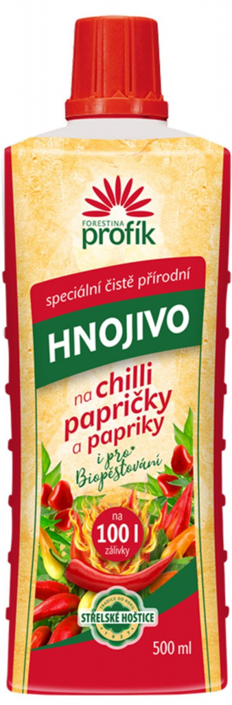 Forestina Hnojivo Profík pro chilli papričky a papriky 500 ml