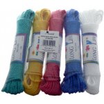 Clanax šňůra na prádlo polyethylene různé barvy 1 kus 20 m – Zboží Dáma