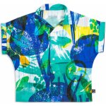 Wouki dětská košile Hitode forest blue – Zboží Dáma