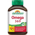Jamieson Omega 3-6-9 1200 mg měkké tobolky pro udržení normální hladiny cholesterolu 100 kapslí – Hledejceny.cz