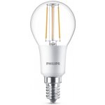 Philips LED kapka filament P45 4.5W/40W E14 2700K 470lm Dim 15Y BL˙ – Hledejceny.cz