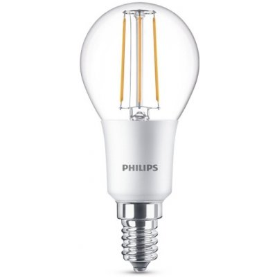 Philips LED kapka filament P45 4.5W/40W E14 2700K 470lm Dim 15Y BL˙ – Hledejceny.cz