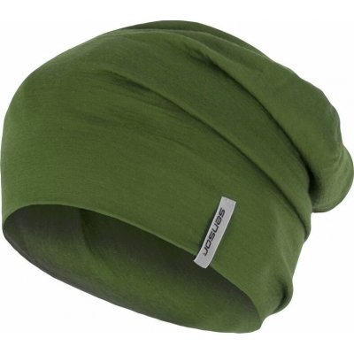 Čepice SENSOR Merino wool zelená Zelená – Hledejceny.cz