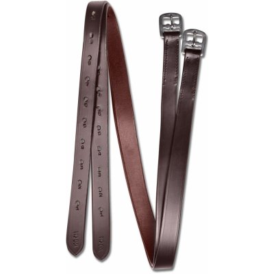 STAR Třmenové řemeny kožené hnědá 120 cm – Zboží Mobilmania