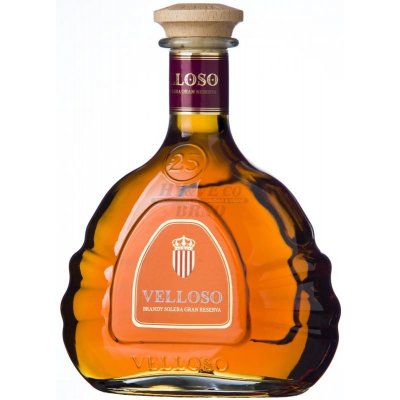 Velloso Brandy 25y 40% 1 l (holá láhev) – Sleviste.cz