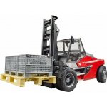 Bruder 2513 Linde HT 160D vysokozdvižný vozík s paletou a třemi boxy – Zboží Dáma