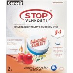 Ceresit Stop Vlhkosti Micro 3v1 energické ovoce náhradní tablety 2 x 300 g – Hledejceny.cz