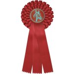 Kokarda třířadá K3 červená – Zboží Dáma