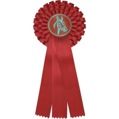 Kokarda třířadá K3 červená – Zboží Dáma