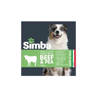 Simba Dog Hovězí s hráškem 150 g – Hledejceny.cz