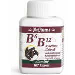 MedPharma B6 B12+kyselina listová 107 kapslí – Hledejceny.cz