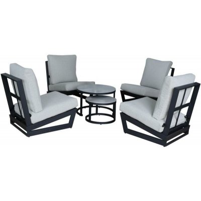 Rojaplast Zahradní sestava Bali coffee set Hliník – Sleviste.cz