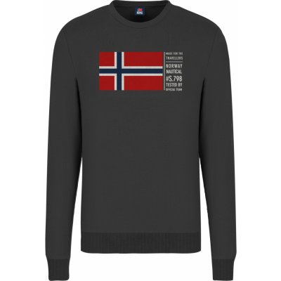 NORWAY COTTON FLEECE 139448 Black